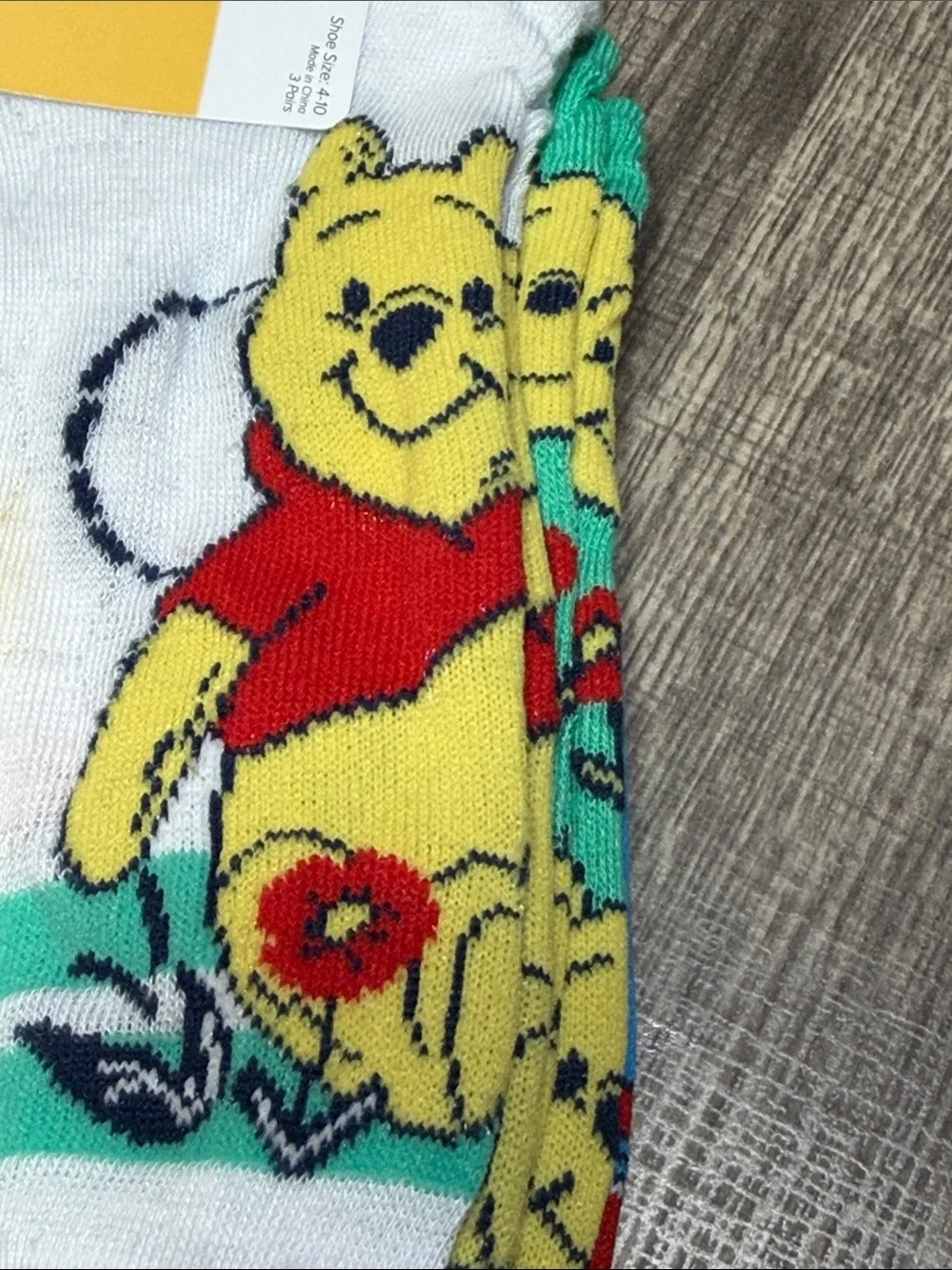 ☄️5 for $20☄️Winnie the Pooh Women’s No-Show Sock Trio